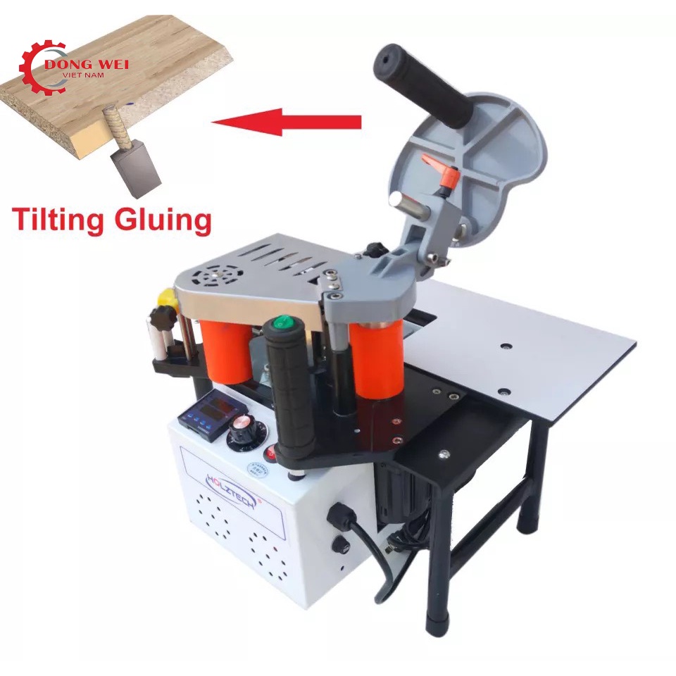 Máy dán cạnh cầm Tay DW100 dán cong, tròn, vát