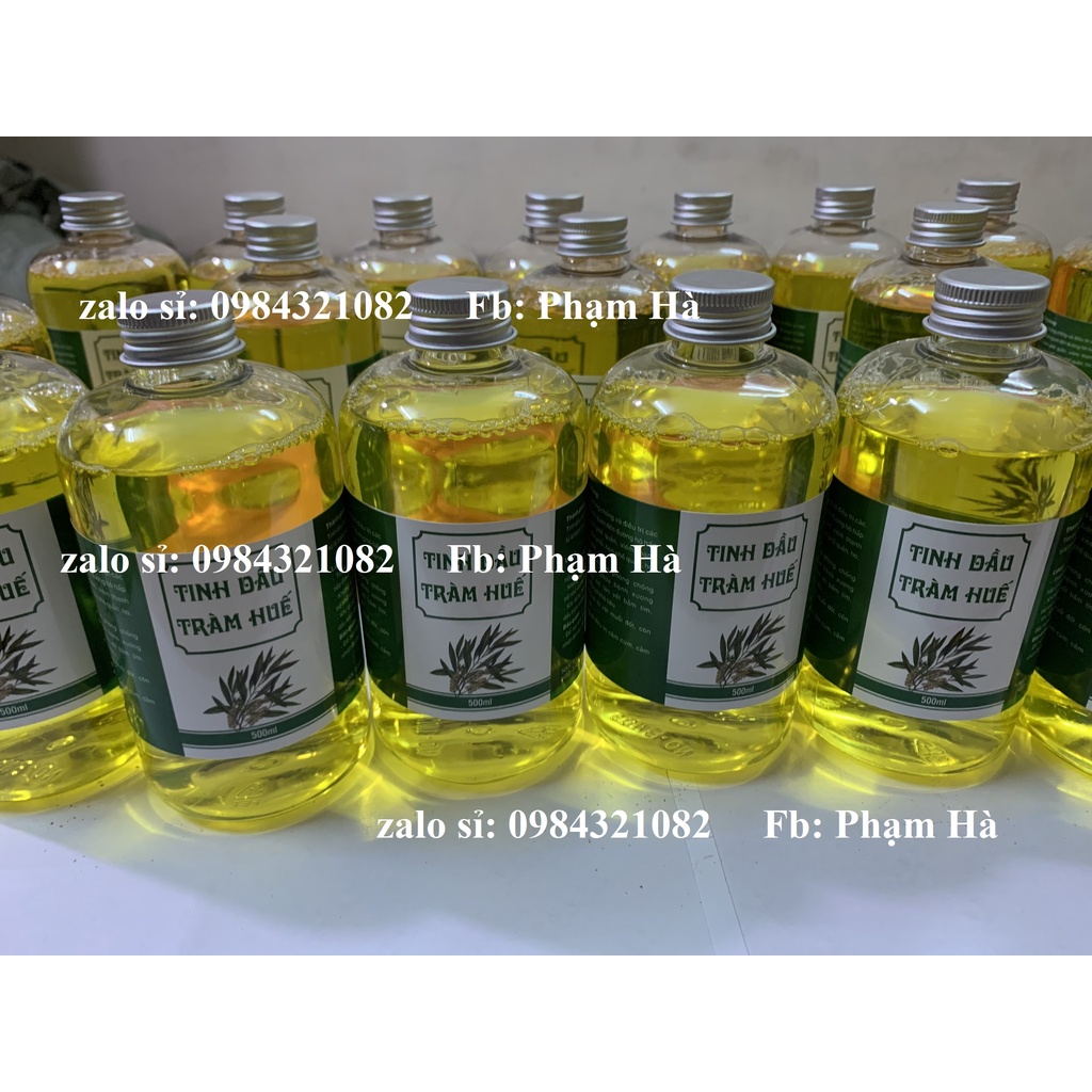 Giá Sốc 500ml Tinh dầu Tràm nguyên chất 100% handmade