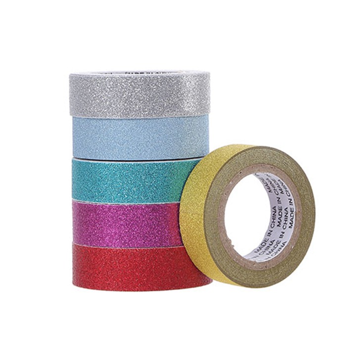 [Mã LIFECPMALL giảm 12% đơn 250K] Băng dính lấp lánh Miniso Shining Series Adhesive Tape (Nhiều màu)