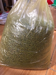 Đậu xanh sạch 1kg - Hạt nguyên không chất bảo quản.