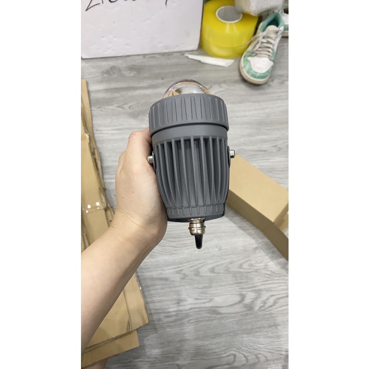Đèn rọi chuột 10w ánh sáng vàng chống nước