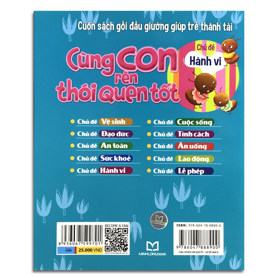Sách: Cùng con rèn thói quen tốt - Hành vi - TSTN
