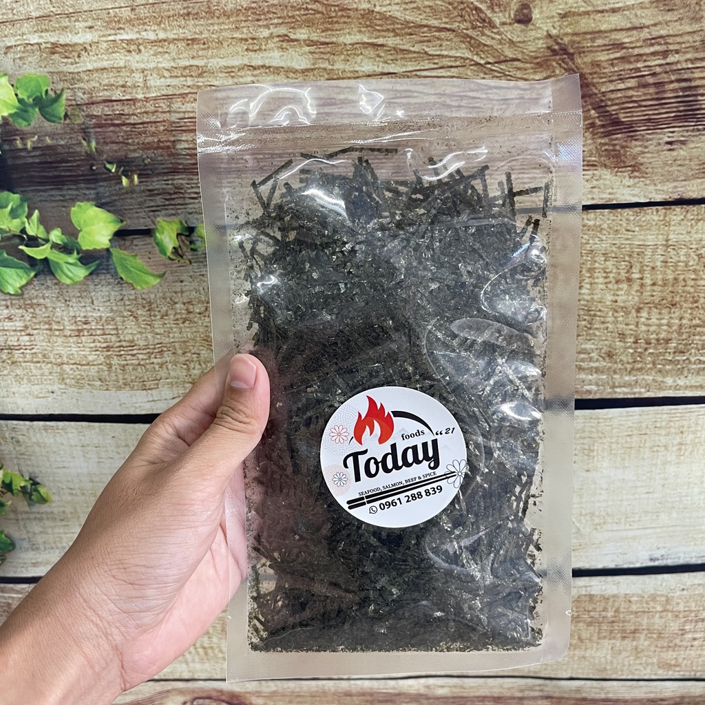 Rong biển vụn, rong biển xay dùng để rắc lên bánh bạch tuộc Takoyaki Aonori gói lẻ