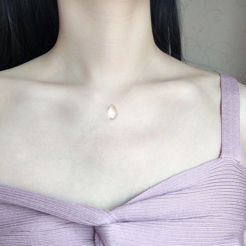 choker giọt nước trong suốt cực xinh mã ff-7