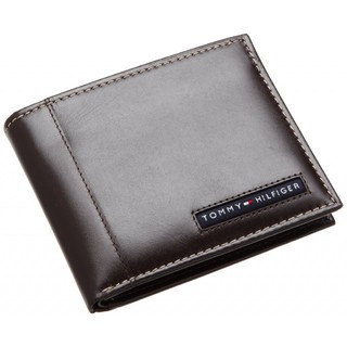 Ví nam Tommy Hilfiger Mens Cambridge Passcase - Màu nâu 5675/02 - Chính hãng
