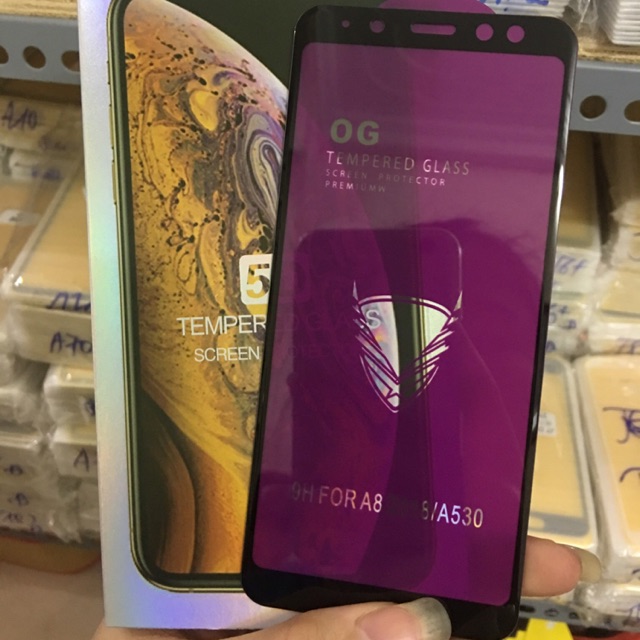 Kính cường lực OG Galaxy A8 2018-full màn hình