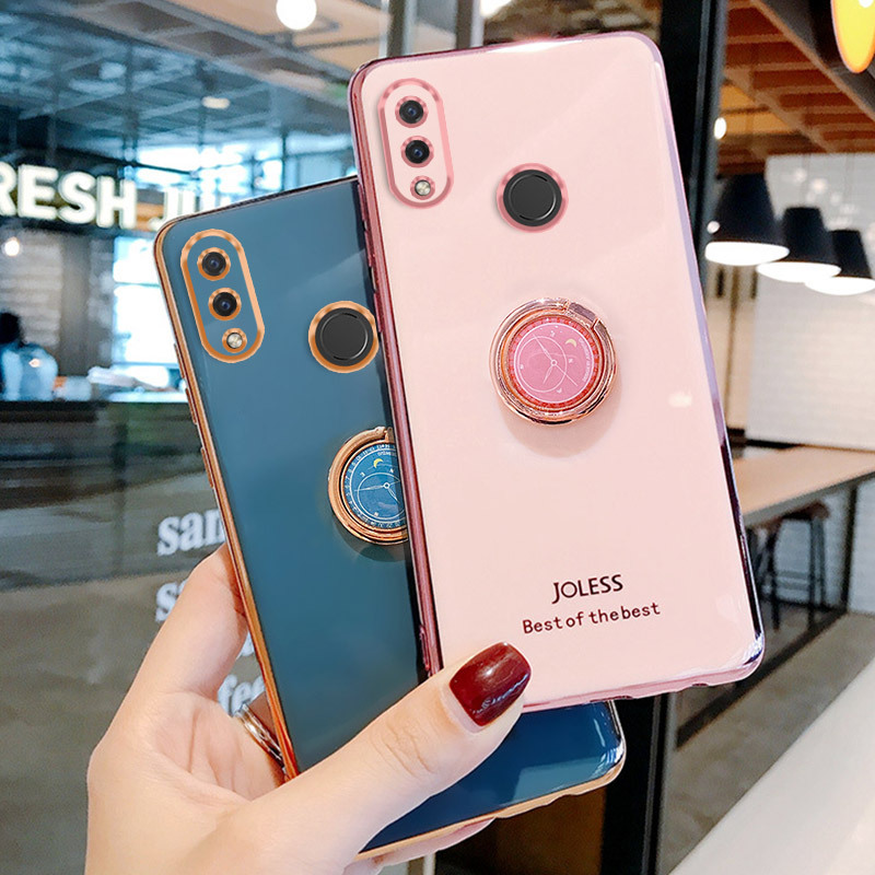 Ốp điện thoại có giá đỡ hình đồng hồ sáng tạo cho Huawei Nova 3i/Nova4/Nova4E