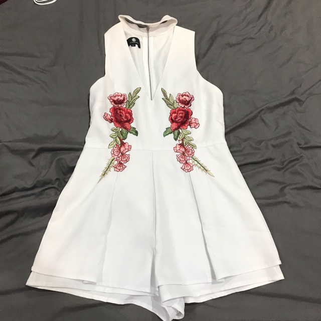 Romper jumpsuit chocker Lily rosie girl size L
