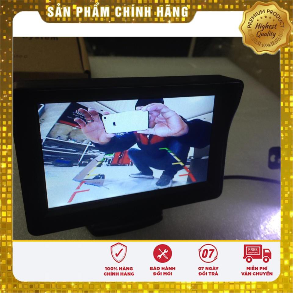 HCM_Màn hình taplo 4.3 in cho xe ô tô - loại đứng có  2 cổng AV | BigBuy360 - bigbuy360.vn