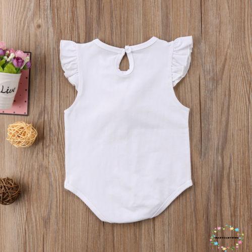 ღWSVღNewborn Baby Girls Flamingos Bodysuit Romper Outfits Clothes Sunsuit