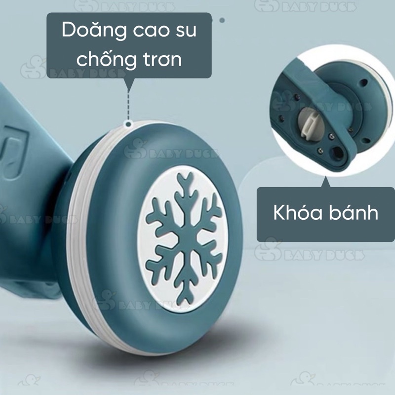 XE TẬP ĐI 3 TRONG 1 KIÊM XE CHÒI CHÂN VÀ XE SCOOTER CHO BÉ MS3605909