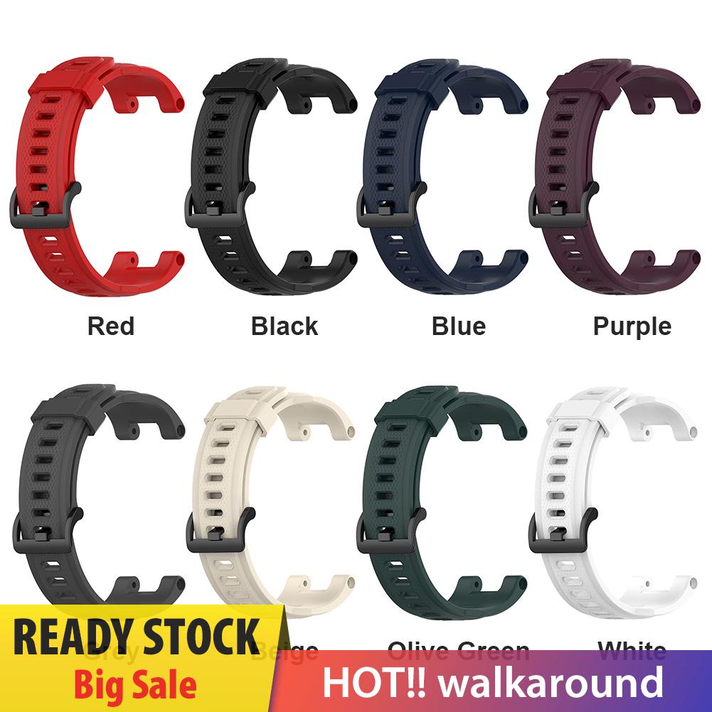 Dây Đeo Silicone Thay Thế Cho Đồng Hồ Thông Minh Huami Amazfit T-Rex Pro/Amazfit