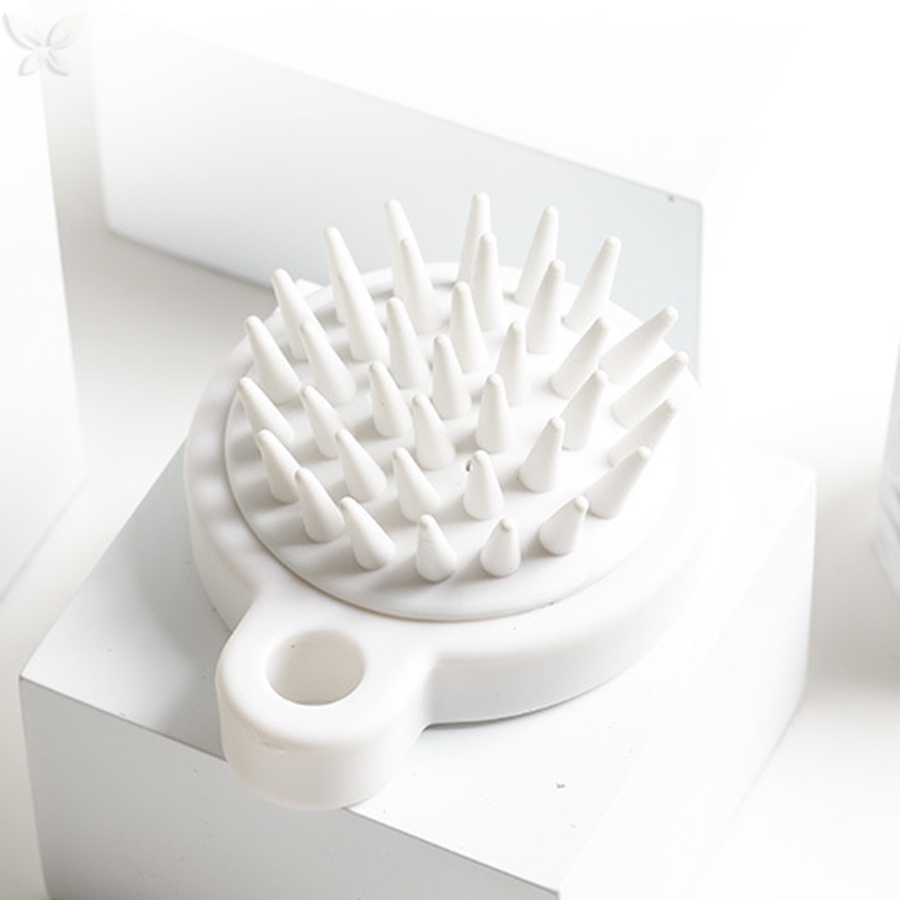 Bàn Chải Silicone Massage Kích Thích Mọc Tóc Và Làm Mượt Tóc