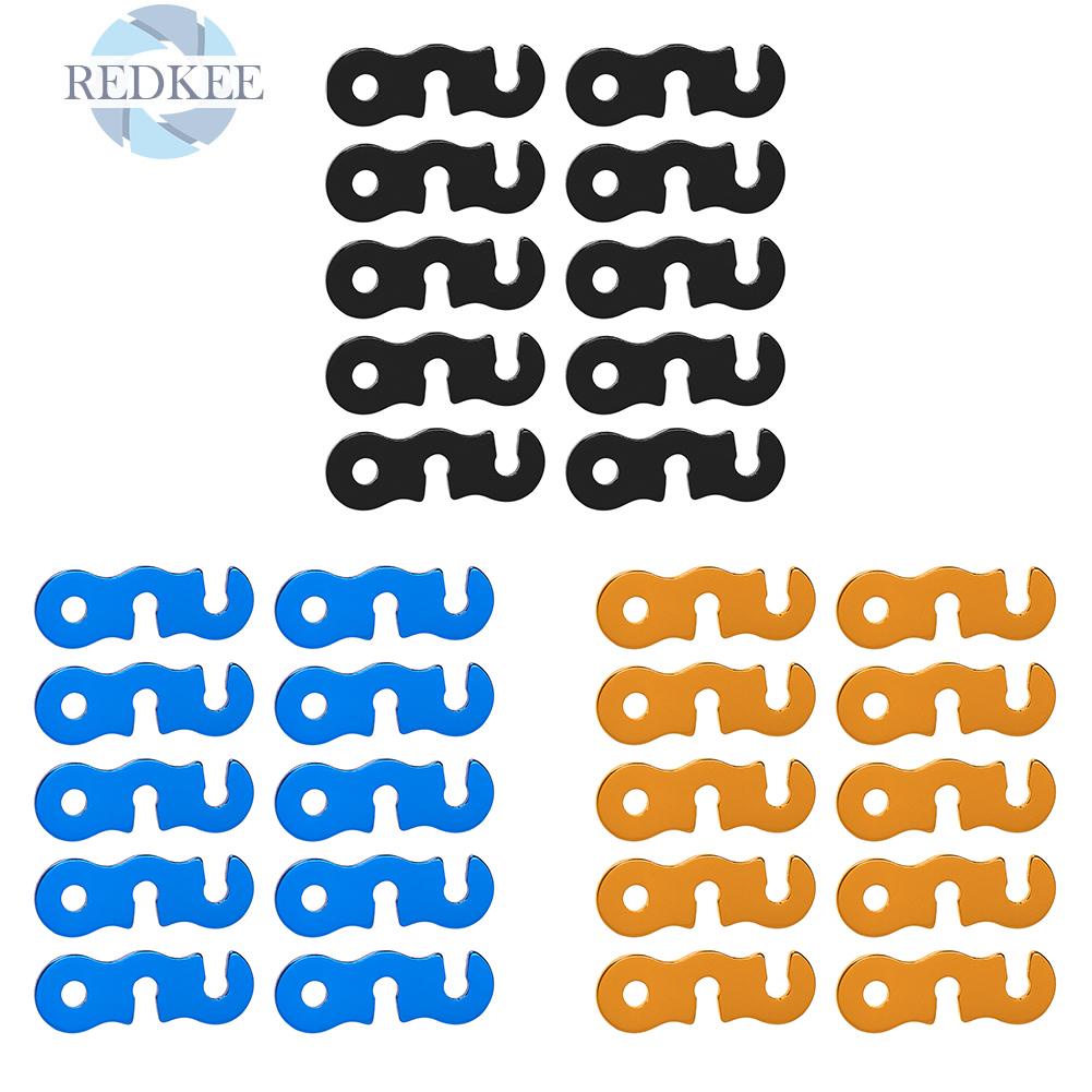 Set 10 Móc Khóa Dây Lều Chữ S Tiện Lợi