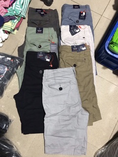 Quần shorts đũi nam