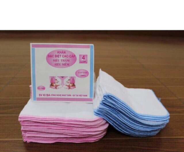 Set 10c khăn sữa  cho bé