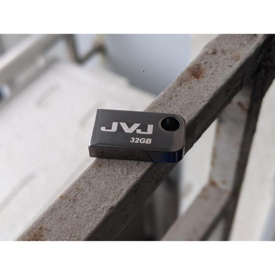 USB JVJ FLASH S2 32G/64GB/16GB/8GB/4GB siêu nhỏ gọn vỏ kim loại - USB chống nước 2.0 tốc độ upto 100MB/s BH 24 Tháng