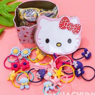 Hộp 30 dây cột tóc cho bé