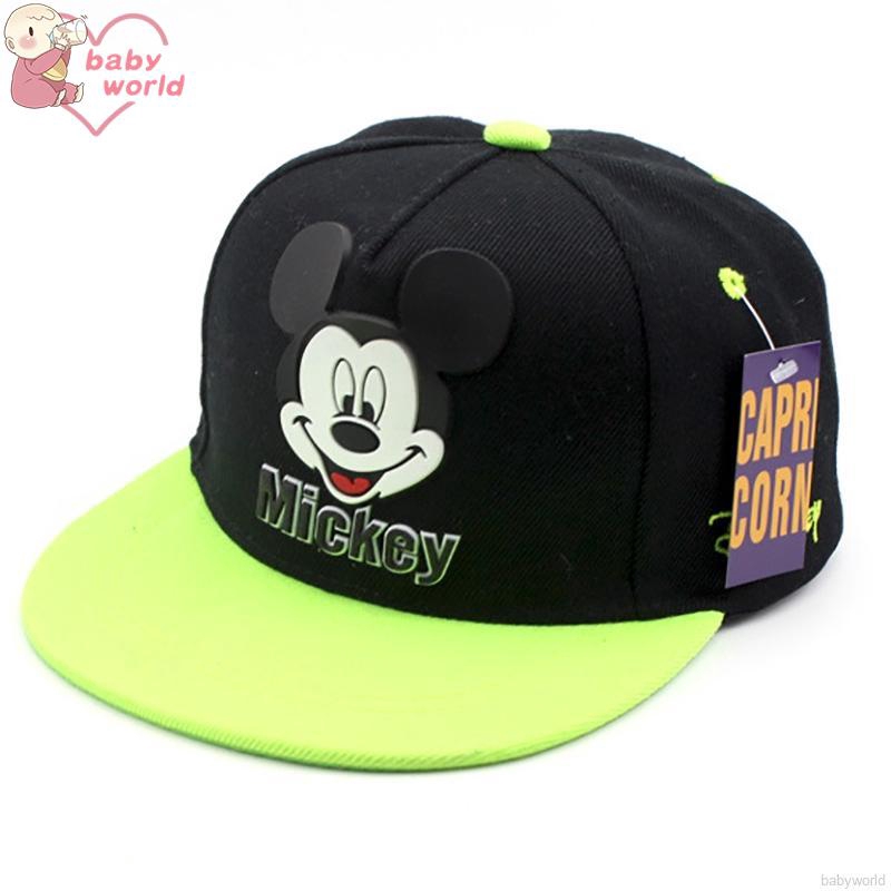 Mũ lưỡi thẳng hình Mickey xinh xắn cho bé