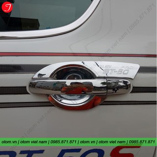 Ốp tay nắm cửa và hõm cửa Mazda BT50