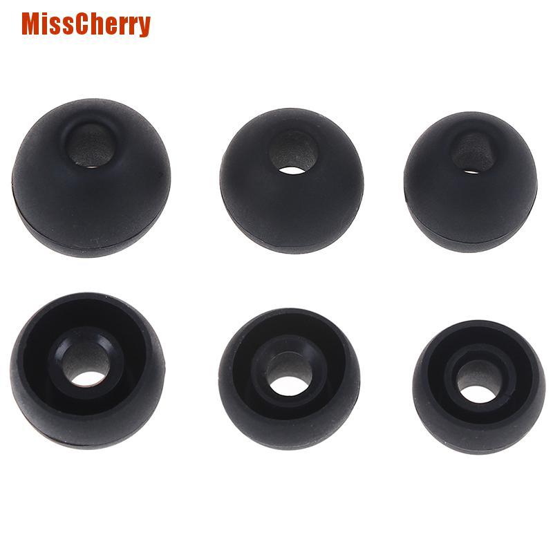 Set 6 cặp miếng đệm tai nghe nhét tai silicon size S + M + L)
