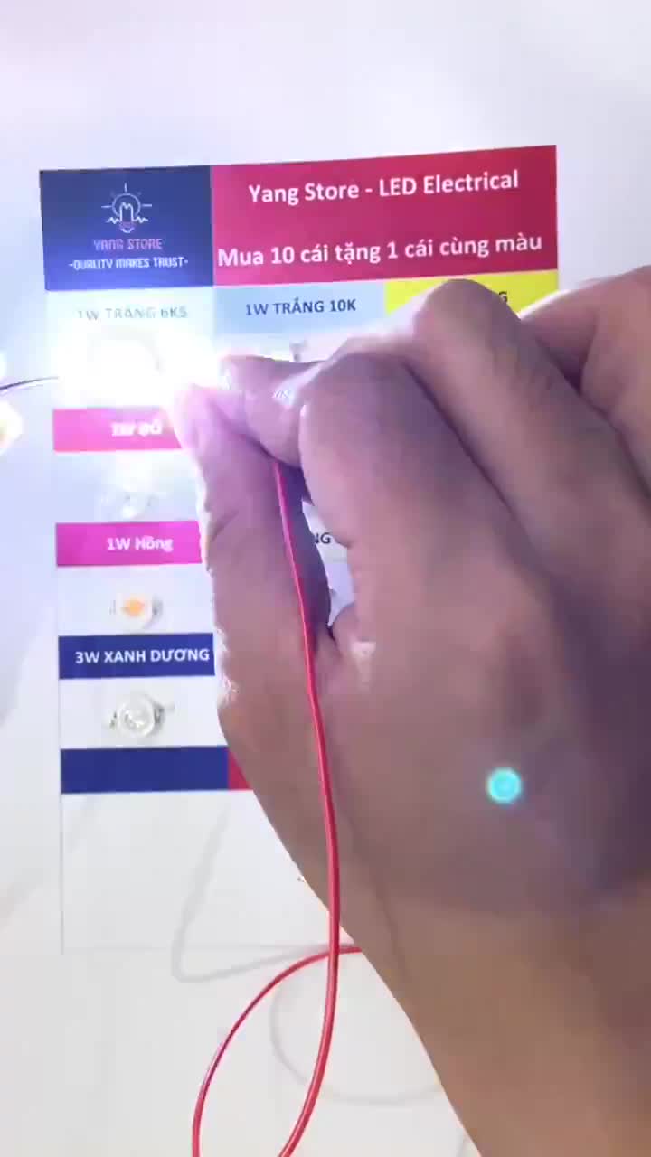 Đèn Led Luxeon 1W,3W, 3in1 Epistar chế đèn thuỷ sinh | BigBuy360 - bigbuy360.vn