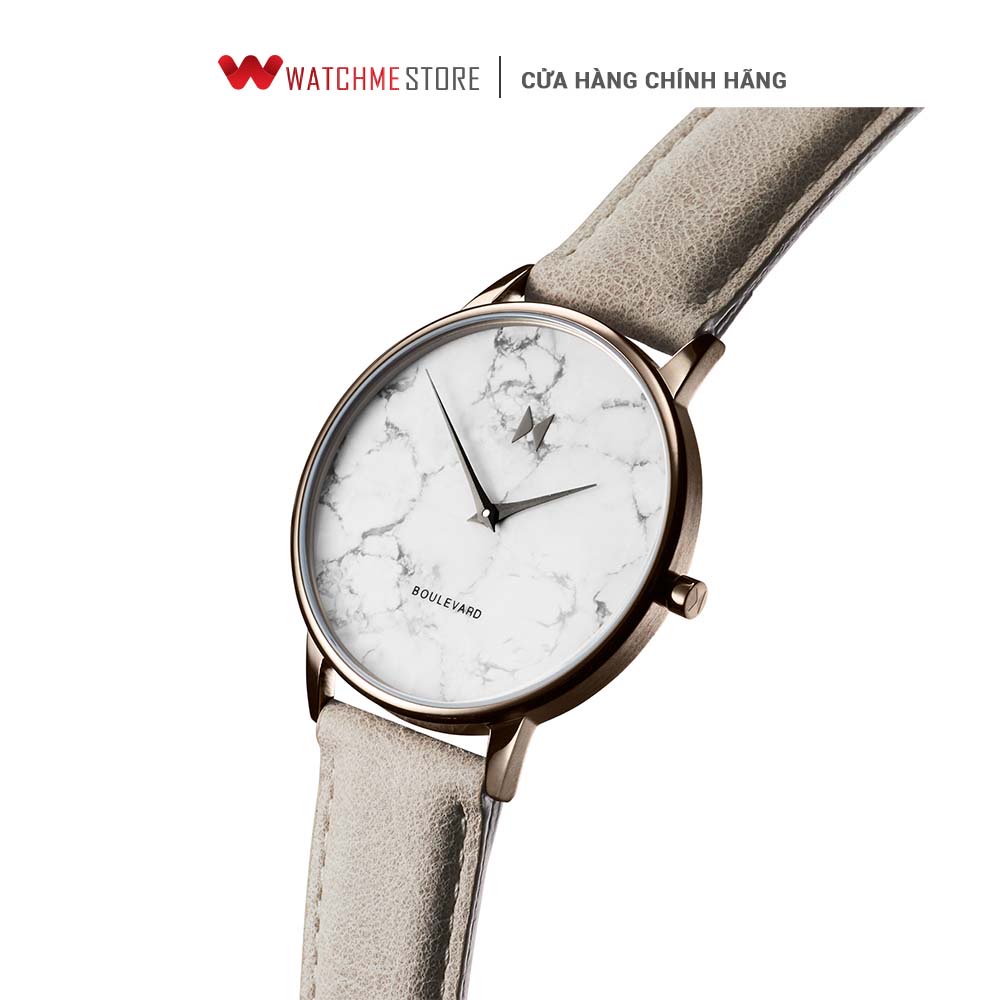 [ ĐẶC BIỆT 18-29.07 - VOUCHER 10%] - Đồng hồ Nữ MVMT dây da 38mm - D-MB01-TIMA