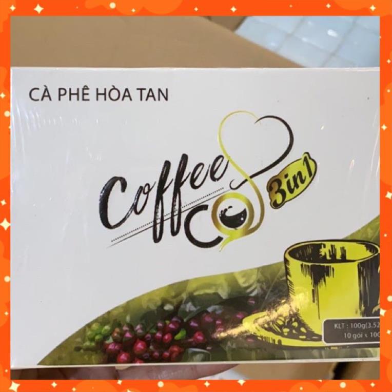 Cà phê giảm cân CQ hộp 10 gói chính hãng 💘