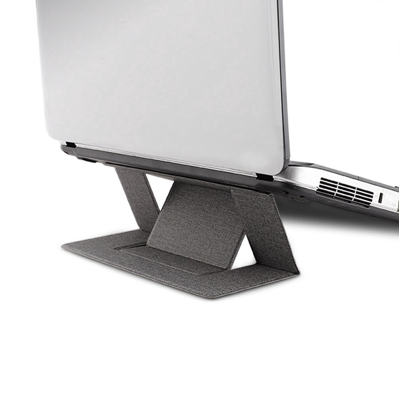 Chân đỡ đứng có thể gấp gọn siêu mỏng kích thước 170x224mm chất liệu da PU và sợi thủy tinh tiện dụng cho laptop tablet