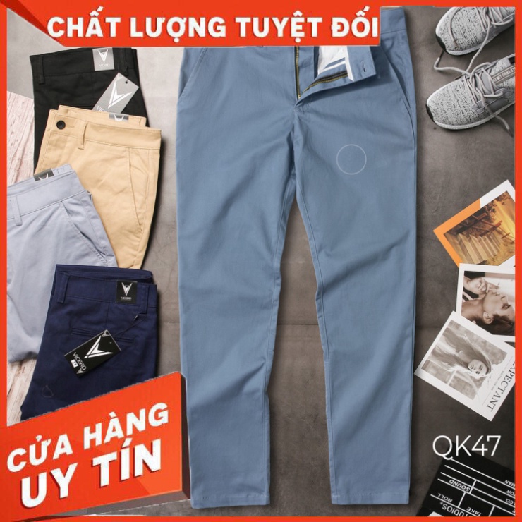 Quần KaKi Nam Dáng Âu VICERO Cao Cấp - Hàng nhập khẩu
