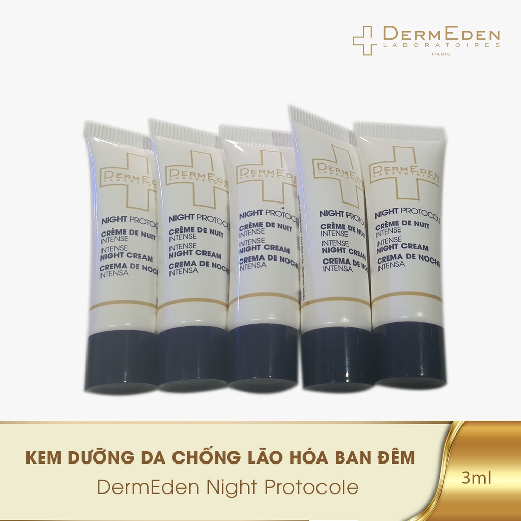 Kem dưỡng ẩm chống lão hóa da, giảm nám tàn nhang DERMEDEN Night Cream Retinol 1% + Niacinamide 5% 50ml