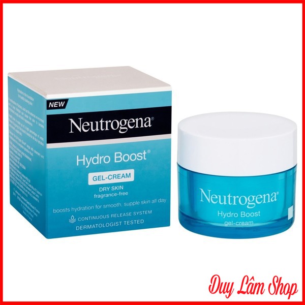 Kem Dưỡng Ẩm-Cấp Nước Neutrogena Hydro Boots Water Gel/ Aqua Gel Da Dầu - Bản Europe