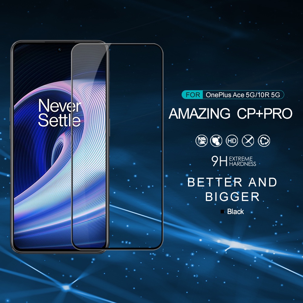 Kính cường lực NILLKIN 9H bảo vệ màn hình cho OnePlus Ace 5G / 10R 5G