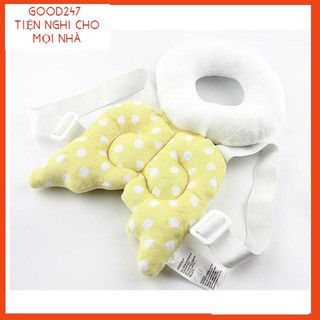 Free ship Gối đỡ lưng, đỡ cổ hình cánh thiên thần cho bé tập đi/FREESHIP Gối thiên thần, gối con ong, đai lưng GOOD247