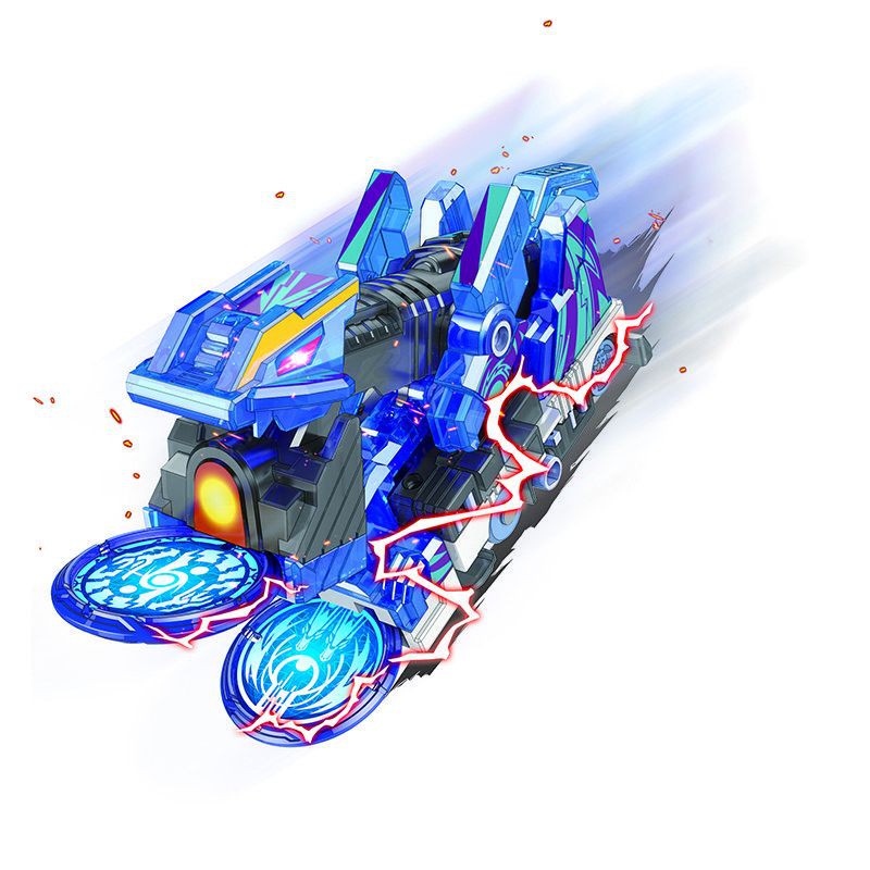 CHIẾN XA THẦN THÚ - ĐỒ CHƠI XE BIẾN HÌNH SONG LONG HỢP BÍCH - Sản phẩm chính hãng SCREECHERS WILD. Mã sản phẩm YW684401