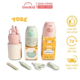 Bộ Bấm Móng Tay 4 Chi tiết thương hiệu TOBE