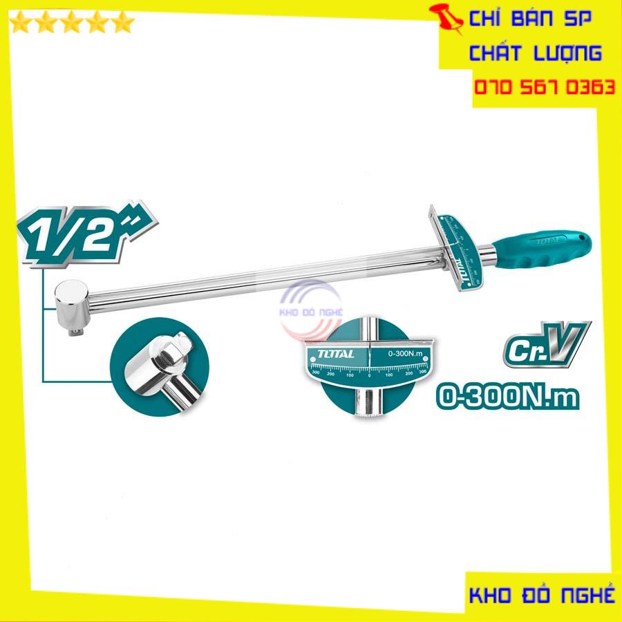 Cần siết lực nối dài 1/2 inch Total Ingco chất liệu thép CR-V chịu nhiệt mạ crôm 1234 KDNTP