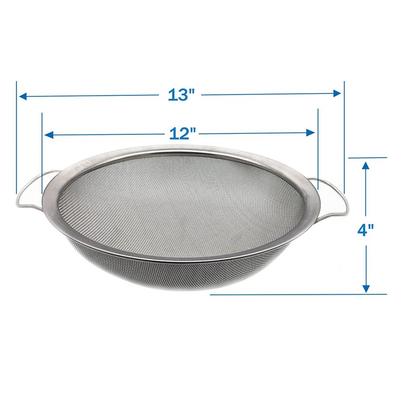 Set 2 Bộ Lọc Bằng Thép Không Gỉ 60 Lưới Cho Thùng Sơn 5 Gallon