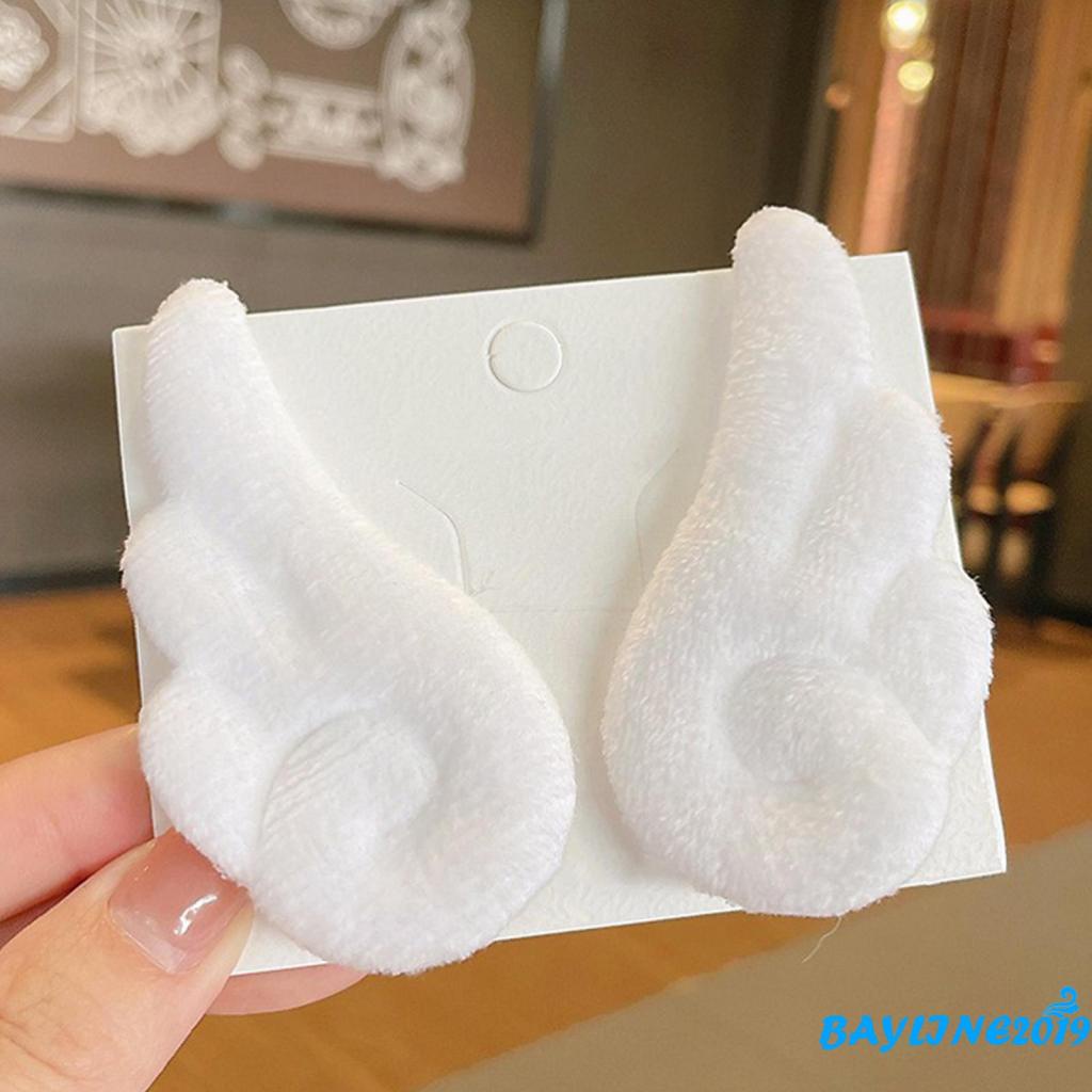 Kẹp tóc thiết kế hình đôi cánh thiên thần dễ thương cho nữ