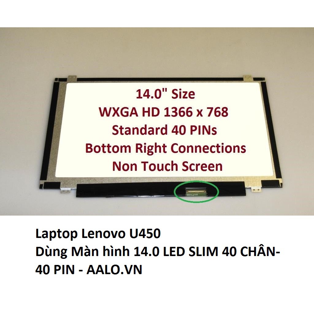 Màn hình laptop Lenovo U450