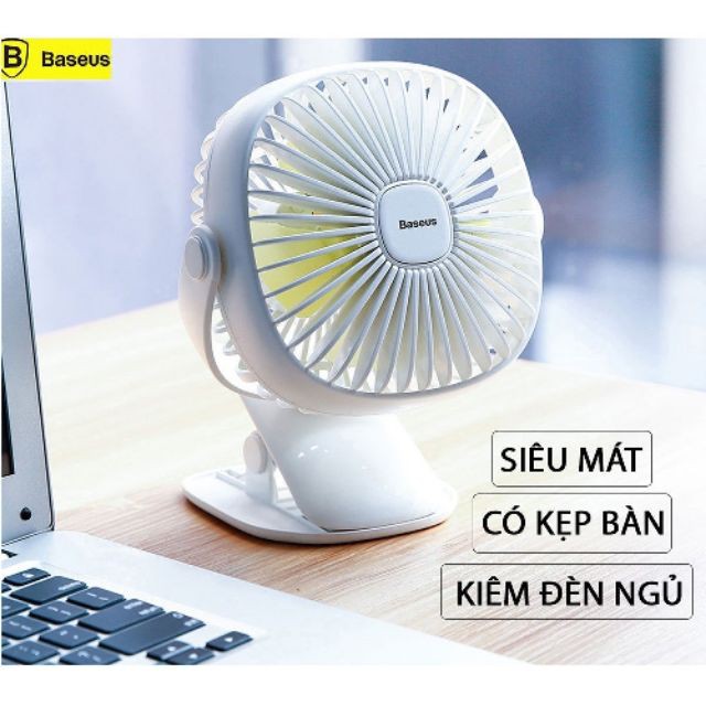 [ HÀNG CHÍNH HÃNG ] Quạt để bàn đa năng đế kẹp mini xe đẩy cho trẻ em bé sơ sinh cắm USB sạc tích điện cầm tay