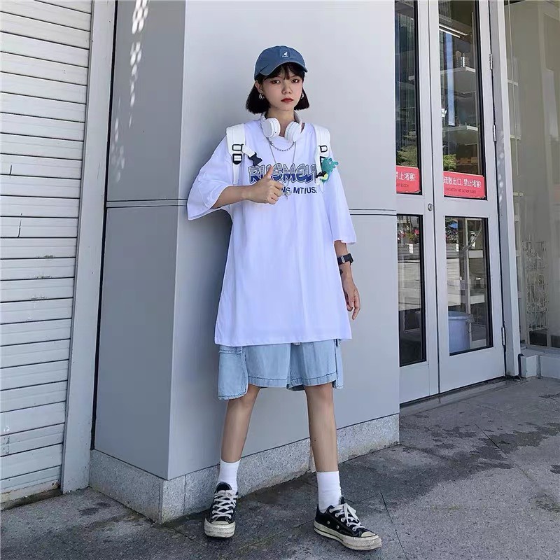 Áo thun phông nam nữ tay lỡ form rộng unisex chất mềm mịn co dãn 4 chiều ATL165