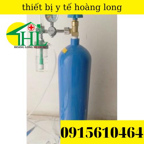 Bình Oxy Y Tế, Bình Thở Oxy Các Loại 5 lit, 8 lít, 40 Lít Đã Đầy Khí Oxy Nguyên Chất 99% Chỉ Hoả Tốc Nội Thành