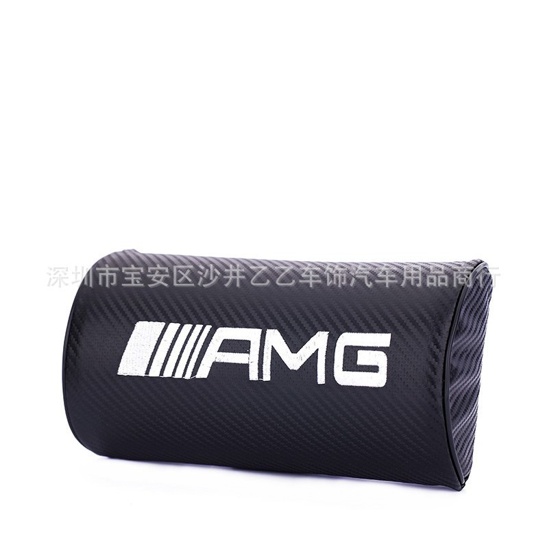 Gối Tựa Đầu Sợi Carbon Cho Xe Hơi Benz Mercedes-Benz Amg