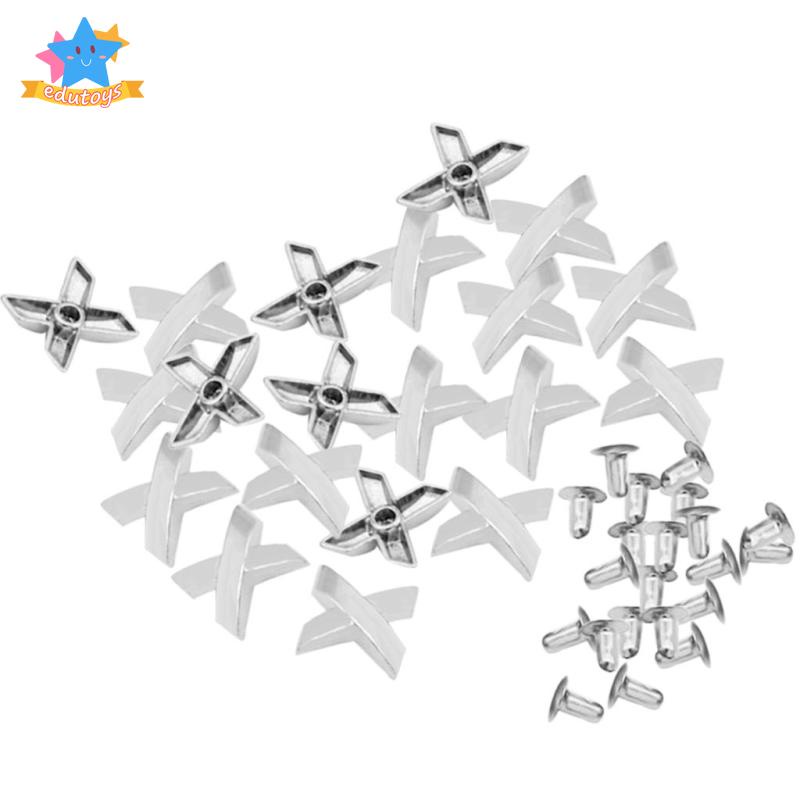 Set 20 Đinh Tán Hình Chữ X Dùng Để Trang Trí Quần Áo
