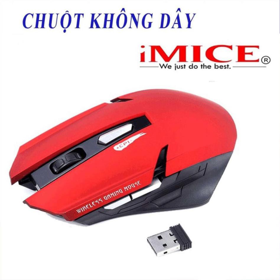 Chuột bluetooth không dây IMICE cao cấp, thiết kế độc đáo sẽ làm bạn thích thú