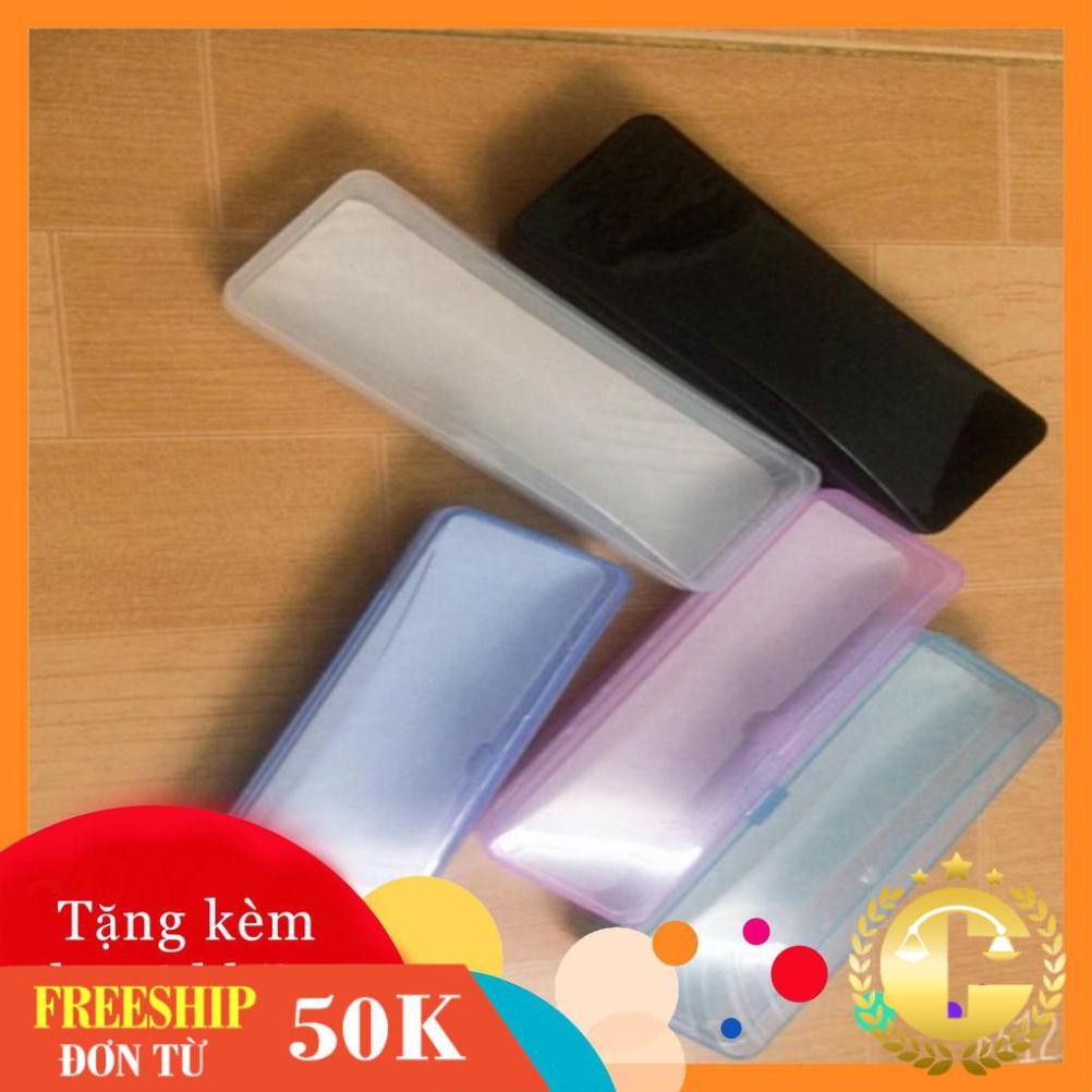 Hộp nhựa đựng kính cận -gọng kính giả cận thời trang nhận cắt mắt cận viễn loạn