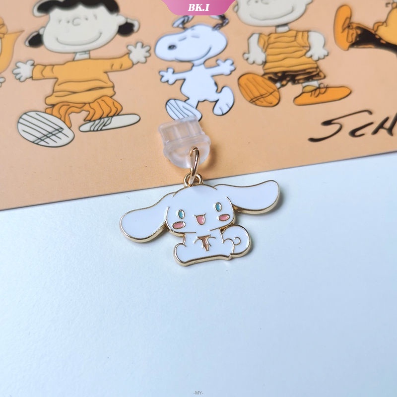 SANRIO Nút Bịt Giắc Cắm Tai Nghe 3.5mm Chống Bụi Hình Chú Chó Cinnamon Dễ Thương