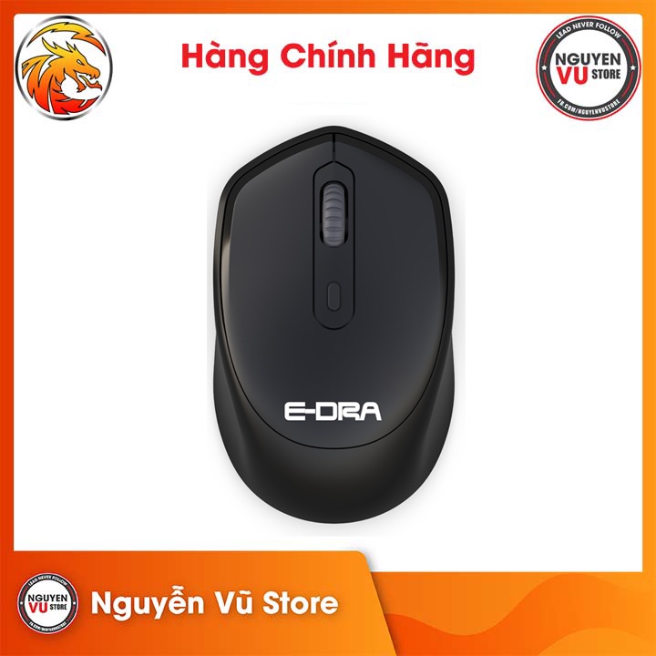 Chuột máy tính Không Dây E-Dra EM603W Slient - Hàng Chính Hãng