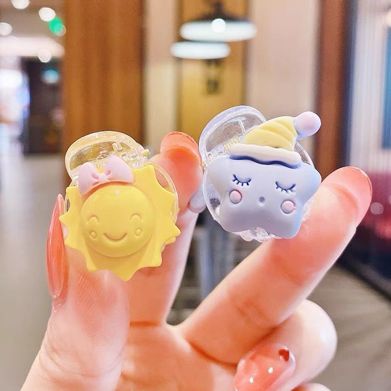 Kẹp tóc mini tùy chọn kiểu dáng phong cách hoạt hình phong cách Hàn Quốc cho bé gái
